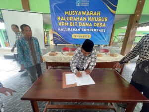 Musyawarah Kalurahan Khusus KPM BLT Dana Desa Tahun Anggaran 2025