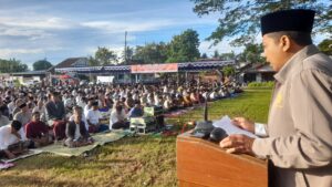 Pesan Khatib Sholat Ied di Lapangan Sumbersari : 3 Peran Umat Menjaga Spirit Ramadan
