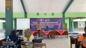 Bekal Sebelum Dikukuhkan, KSB Sari Migunani Belajar Buat Peta Risiko Bencana